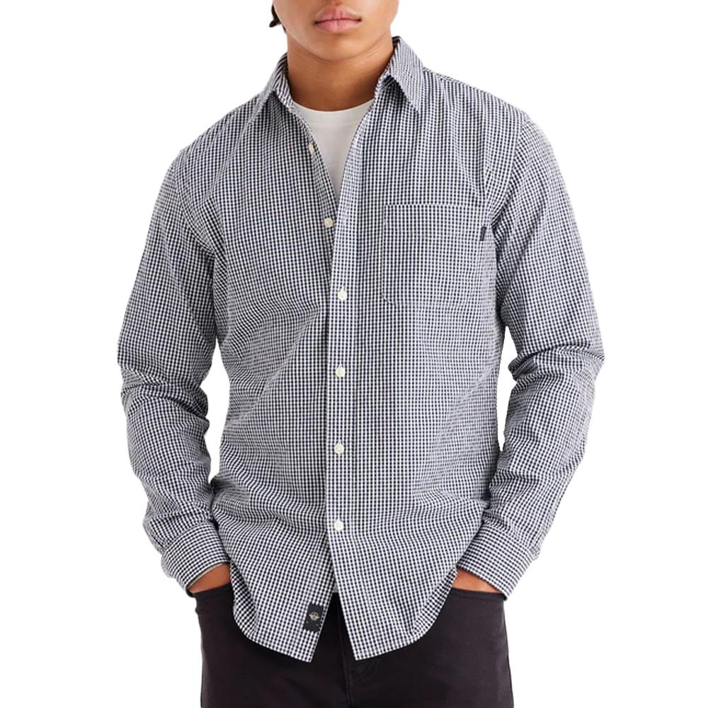 Dockers Chemise Bleu/Blanc à Carreaux Homme Dockers Woven