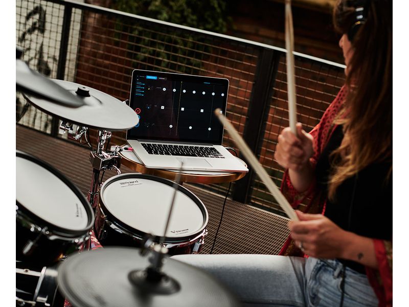 Roland E-Drum VAD103 Elektronisches Schlagzeugset