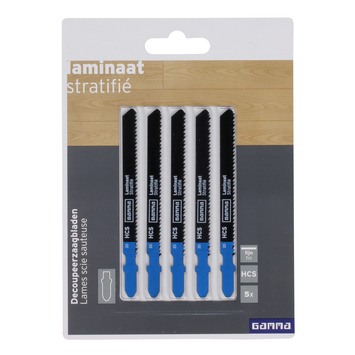 GAMMA decoupeerzaagblad T-aansluiting voor laminaat fijn - 5 stuks
