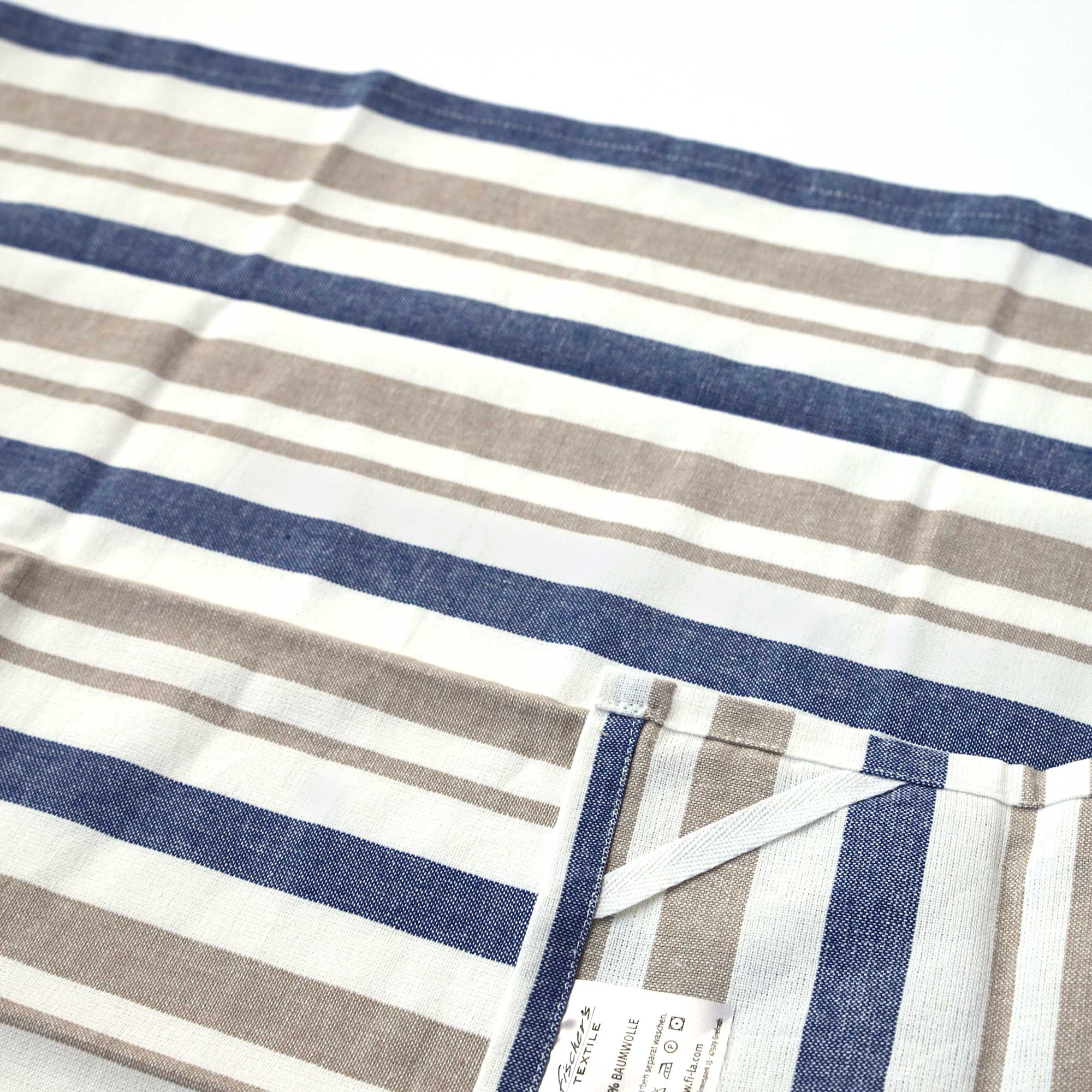 Geschirrtuch grau-blau gestreift, B 50 cm, L 70 cm zu 3,80