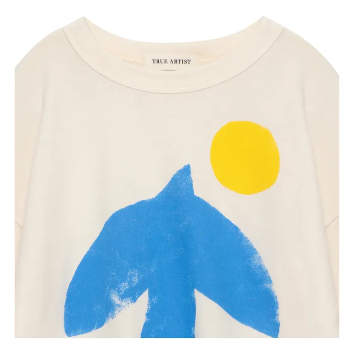 True Artist T-shirt n°01 Brodé | Ecru