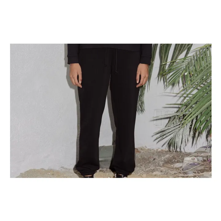 Baserange Jogger Coton Bio | Noir