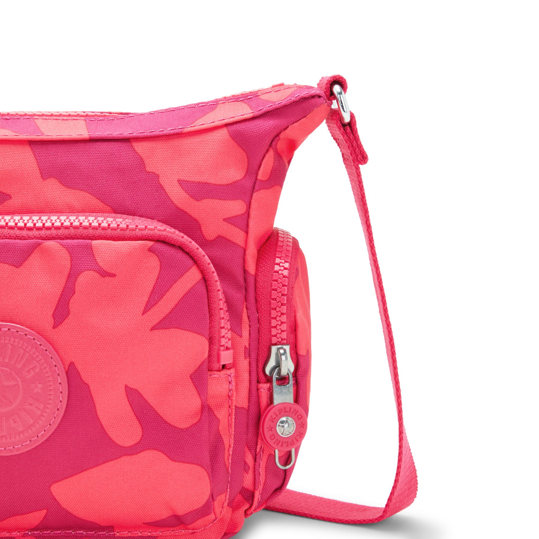 GABBIE MINI Petit sac à bandoulière avec sangle réglable - Coral Print