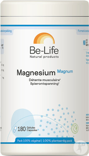 Be-Life Magnésium Magnum 180 Gélules