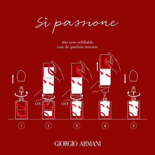 Armani Sì Passione Intense Eau De Parfum, 100 ml
