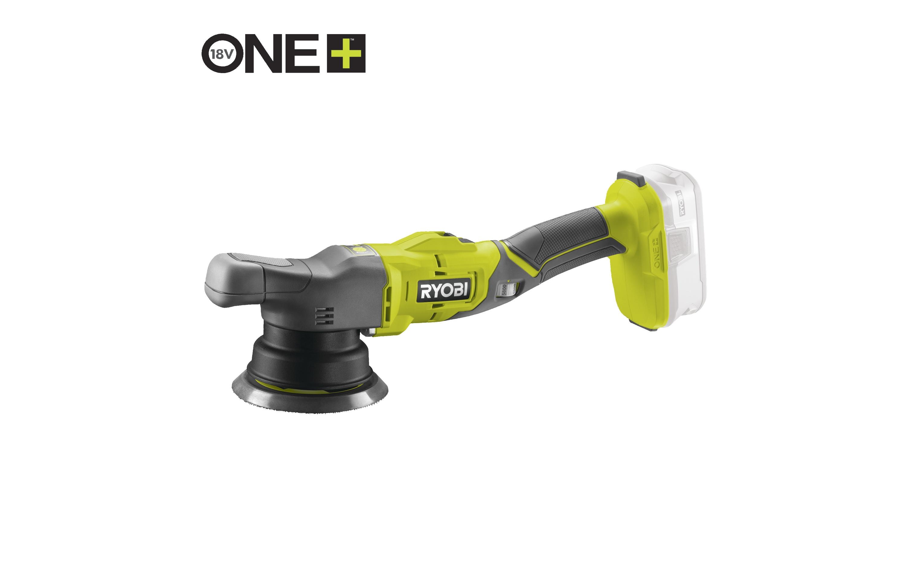 Akku-Winkelpolierer R18P-0, 18 V, Solo<br>Leistungsstarker Dual-Action-Polierer