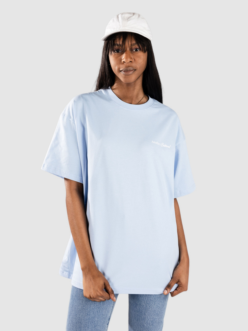 Another Cotton Lab Breakfast Club T-Shirt sky blue