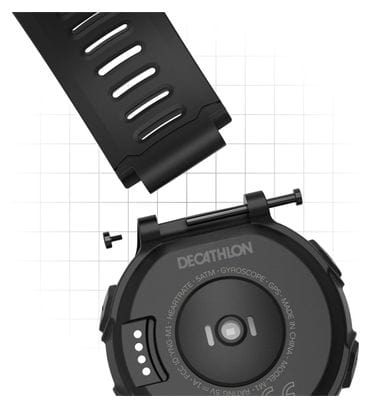 Montre GPS Kiprun 500 by Coros Noir
