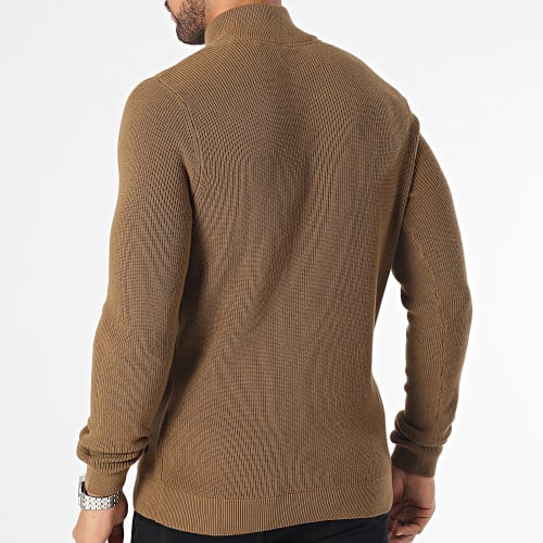 Pull Col Zippé Codford 20714337 Marron