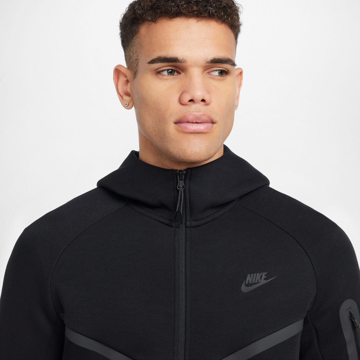 Nike Tech Fleece Sportswear Vest Zwart Donkergrijs