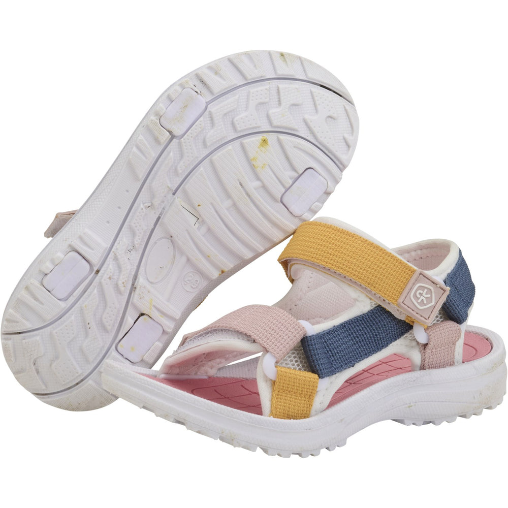 Køb Color Kids Coral Blush Colorblock Sandaler m. velcro