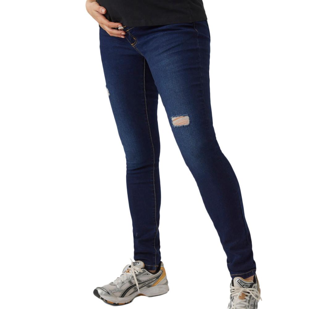 Vero Moda Maternity Jean de Grossesse Skinny Bleu Femme Vero Moda Marternity Pband