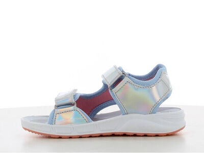 Disney Frozen Blinkende Sandaler, Silver/Blue