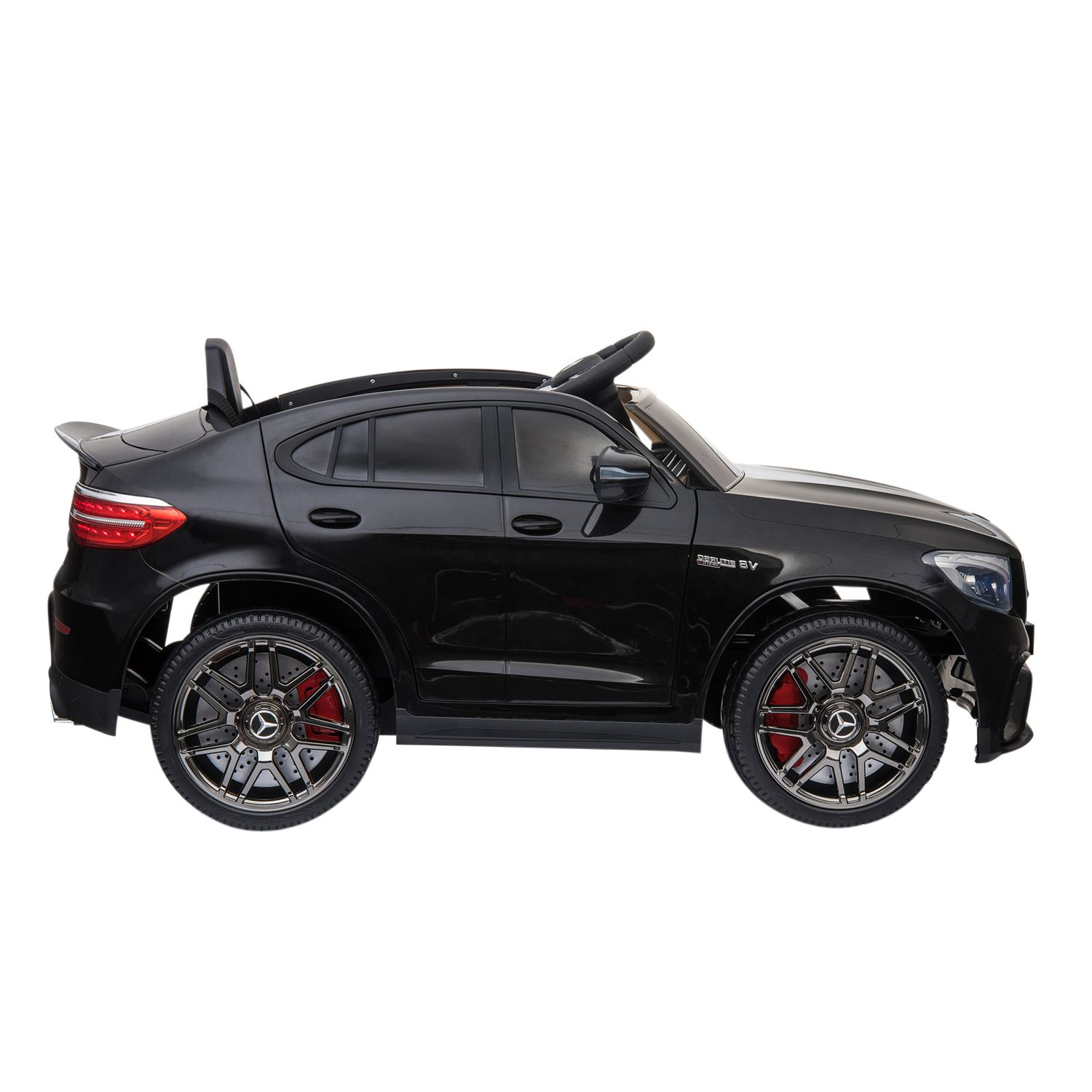 Elektroauto Kinder Mercedes GLC 63S schwarz