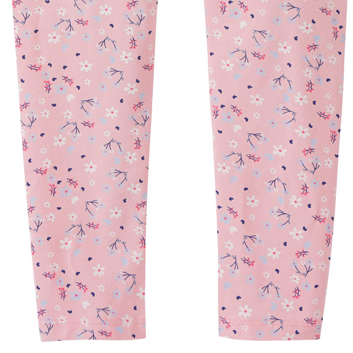 Topolino Mädchen Leggings mit Blumen Allover-Print rosa