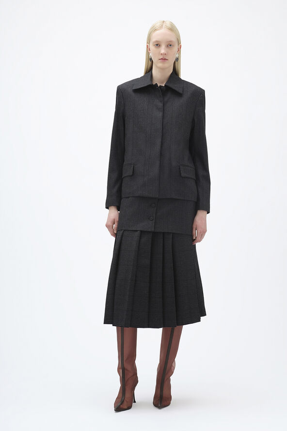 REMAIN Straight Blazer Caviar comb.
