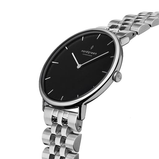 Nordgreen Native NR32SI5LSIBL Ur, Stål/Sort, 32 mm