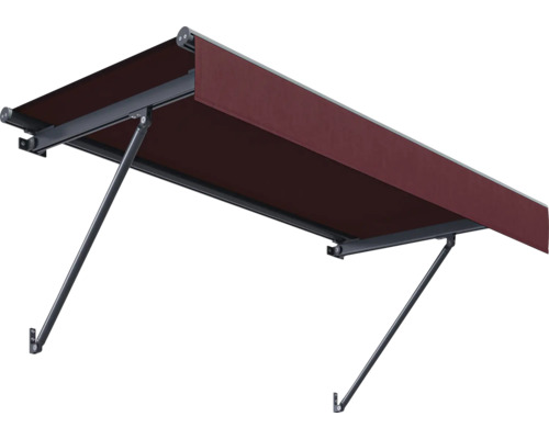 SCALA luifelframe RAL 7016 antracietgrijs 120x90 cm stof dessin 8206