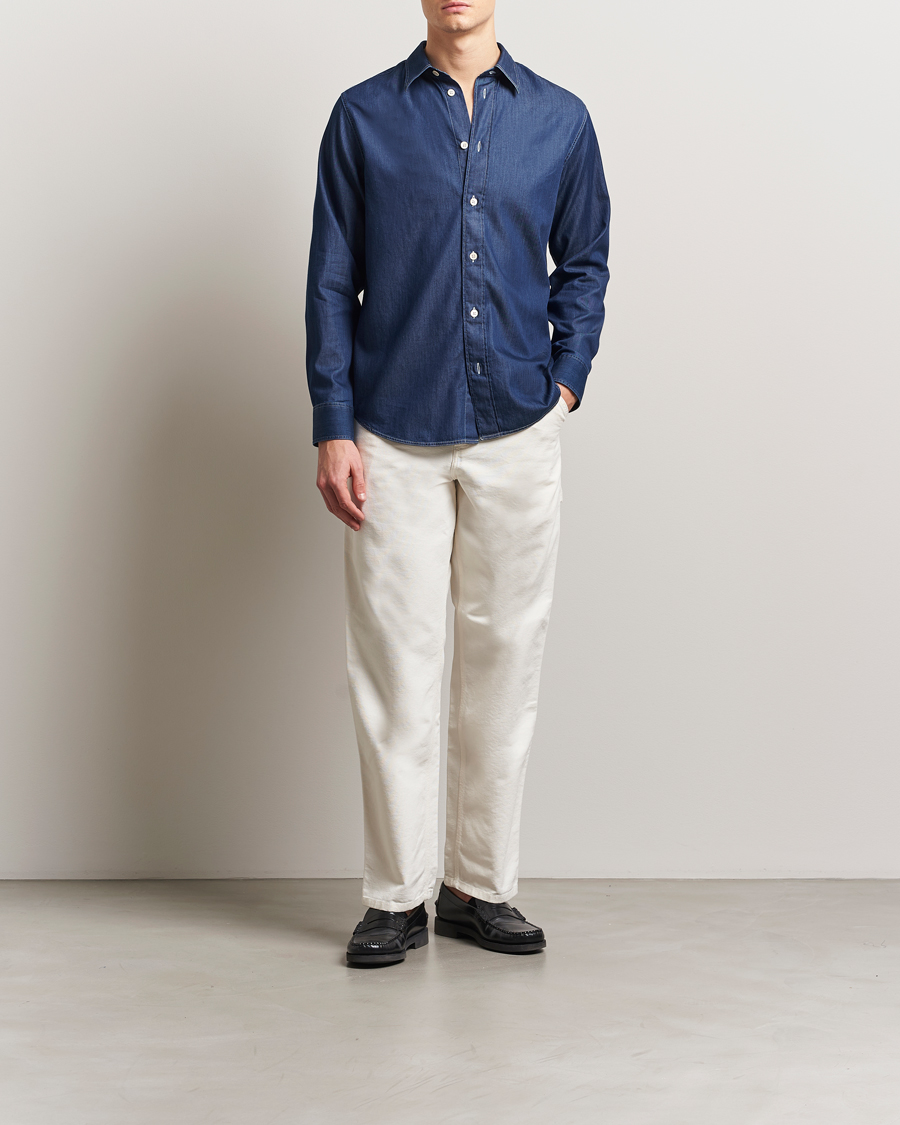 NN07 Colby Denim Shirt Medium Indigo