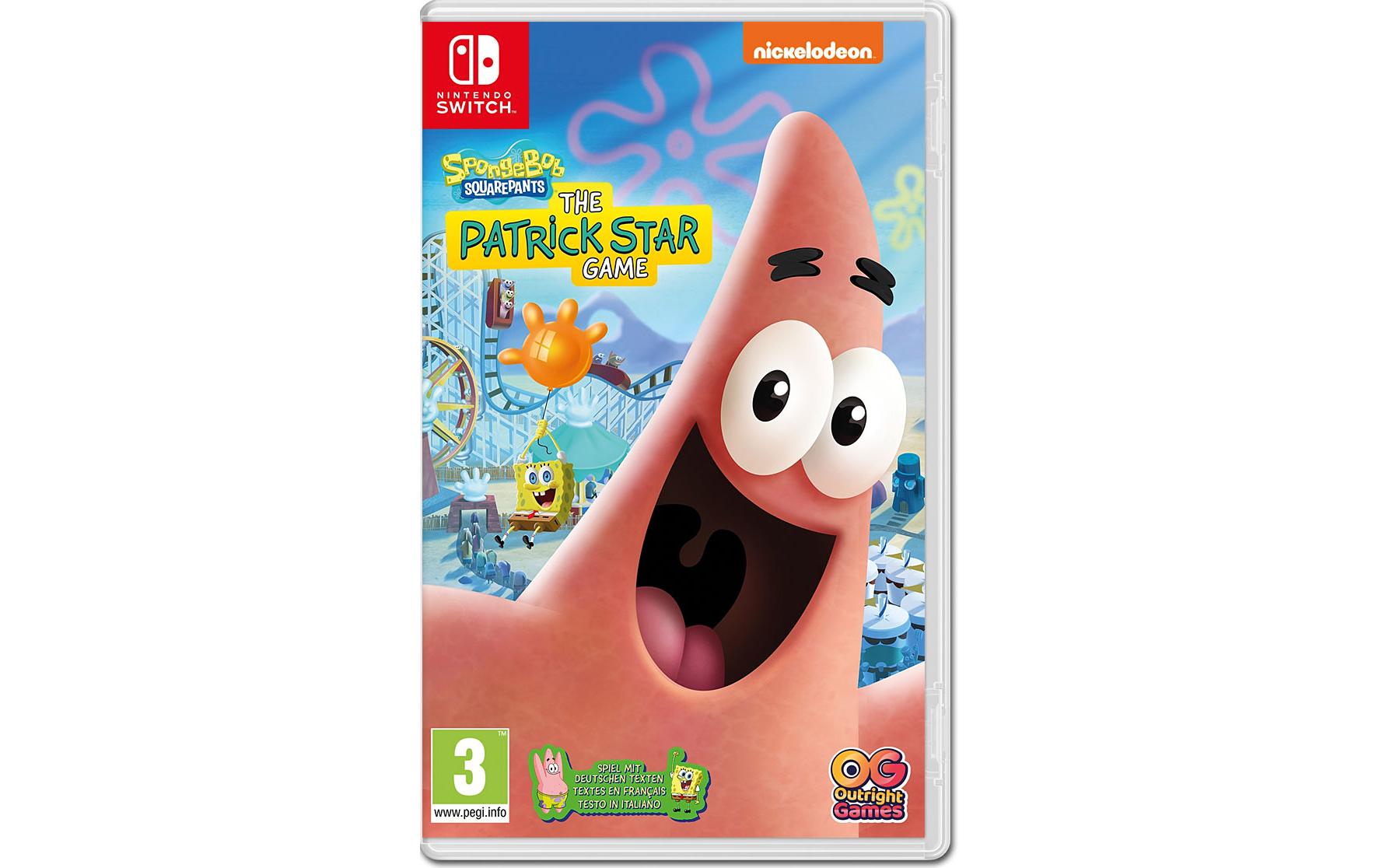 Spongebob Schwammkopf Patrick StarAbenteuerspiel für die Switch