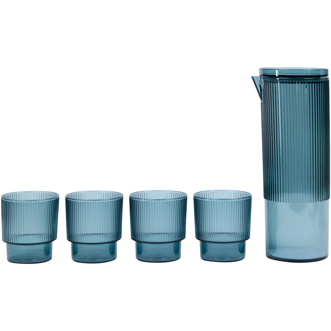 Carafe avec verres
