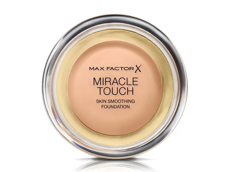 Max Factor Miracle Touch - Fundament - solid til væske - varm mandel (45) - 11.5 g