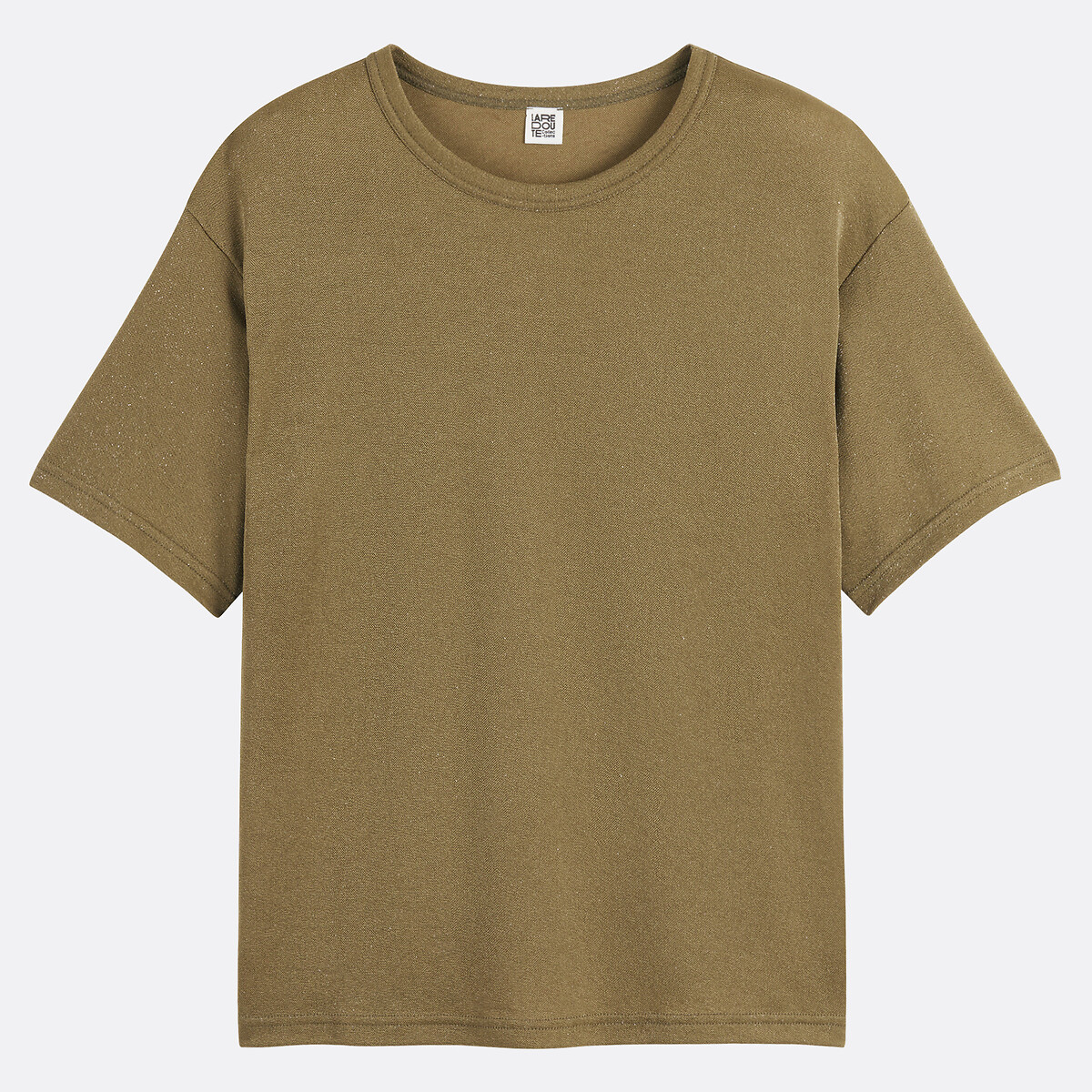 COLEÇÃO LA REDOUTE<br>Camiseta com gola redonda e mangas curtas