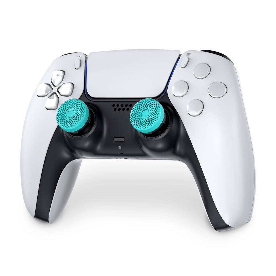 KontrolFreek Action Lotus Thumbsticks PS4 + PS5 - blauwgroen