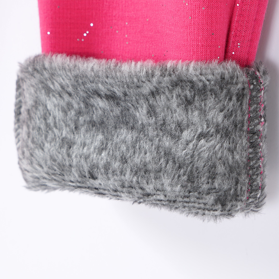 Topolino Mädchen Thermo-Jeggings mit Glitzer pink