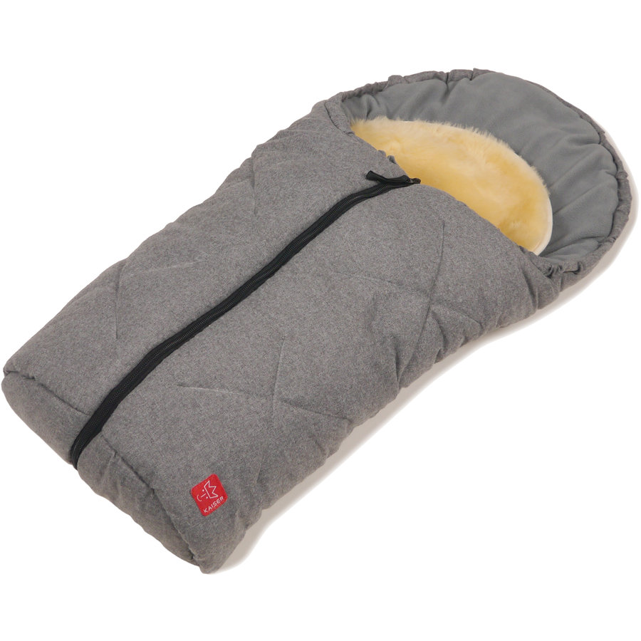 Kaiser Winterfußsack LITTLE SHEEPY anthracite melange