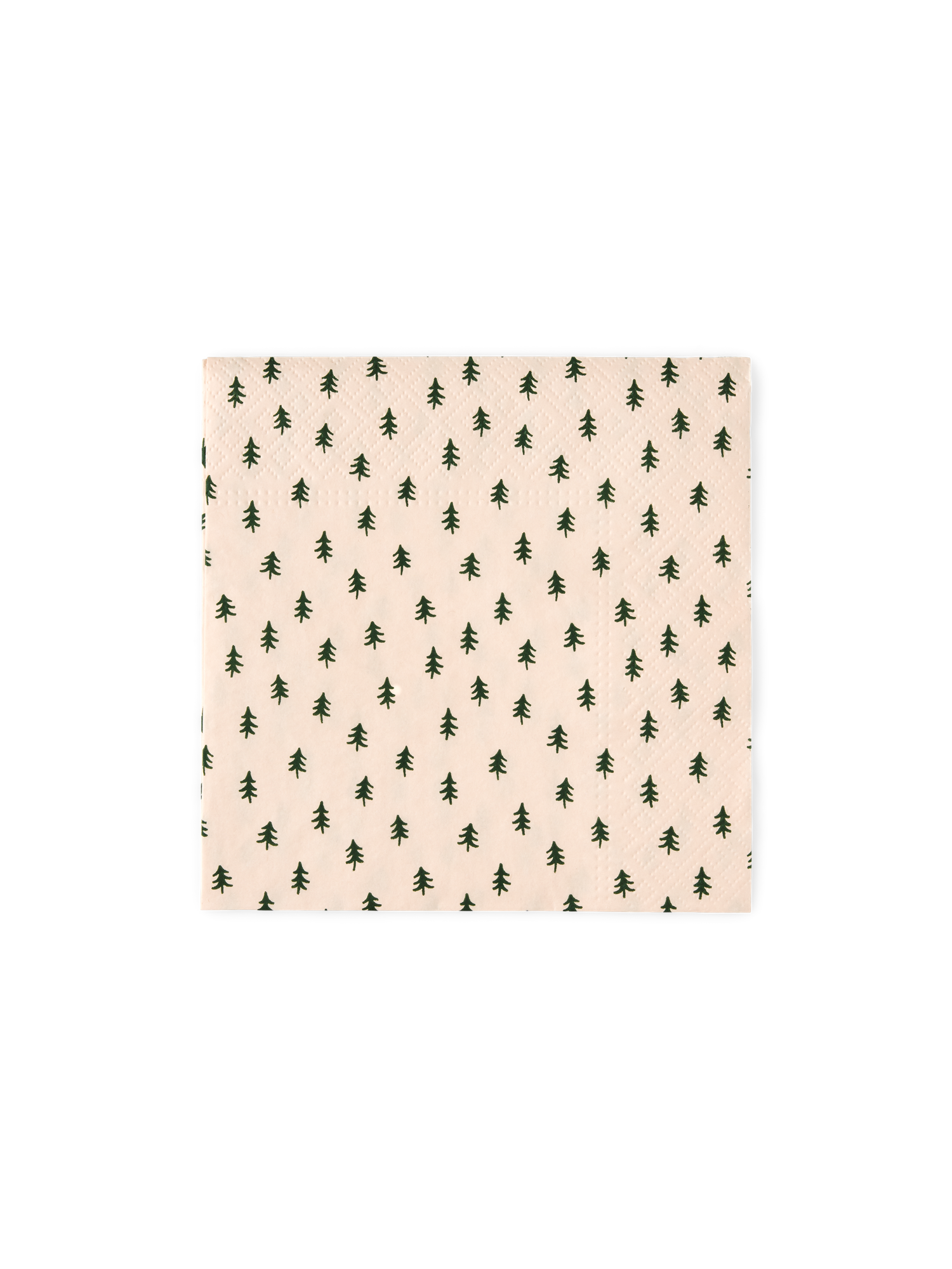 Servietter 33 x 33 | Papir. 33 x 33 cm. 20 stk. | Off White, Green