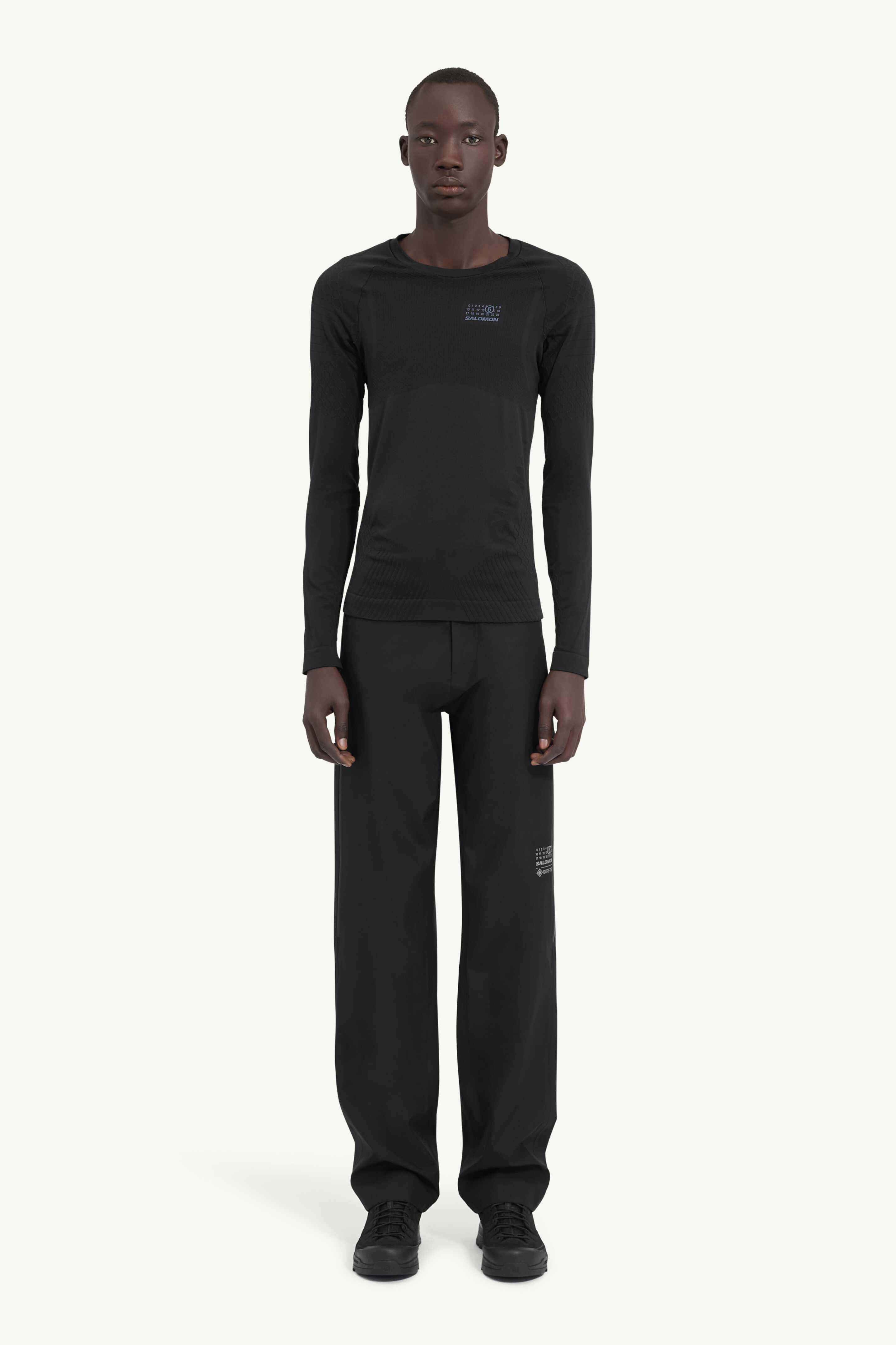 Black Jersey Top MM6 x Salomon | MM6