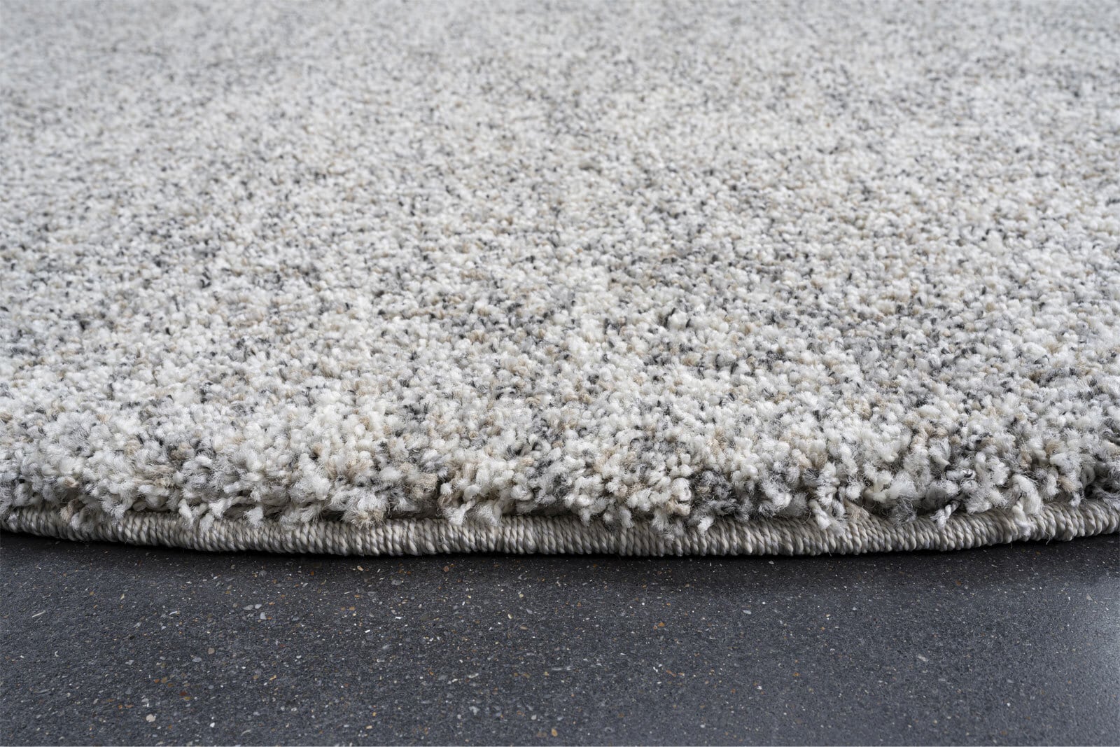 Webteppich COUNTRY BORD 120 cm rund melange