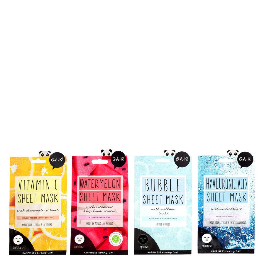 Oh K! Everyday Masking 4 pcs Gift Set