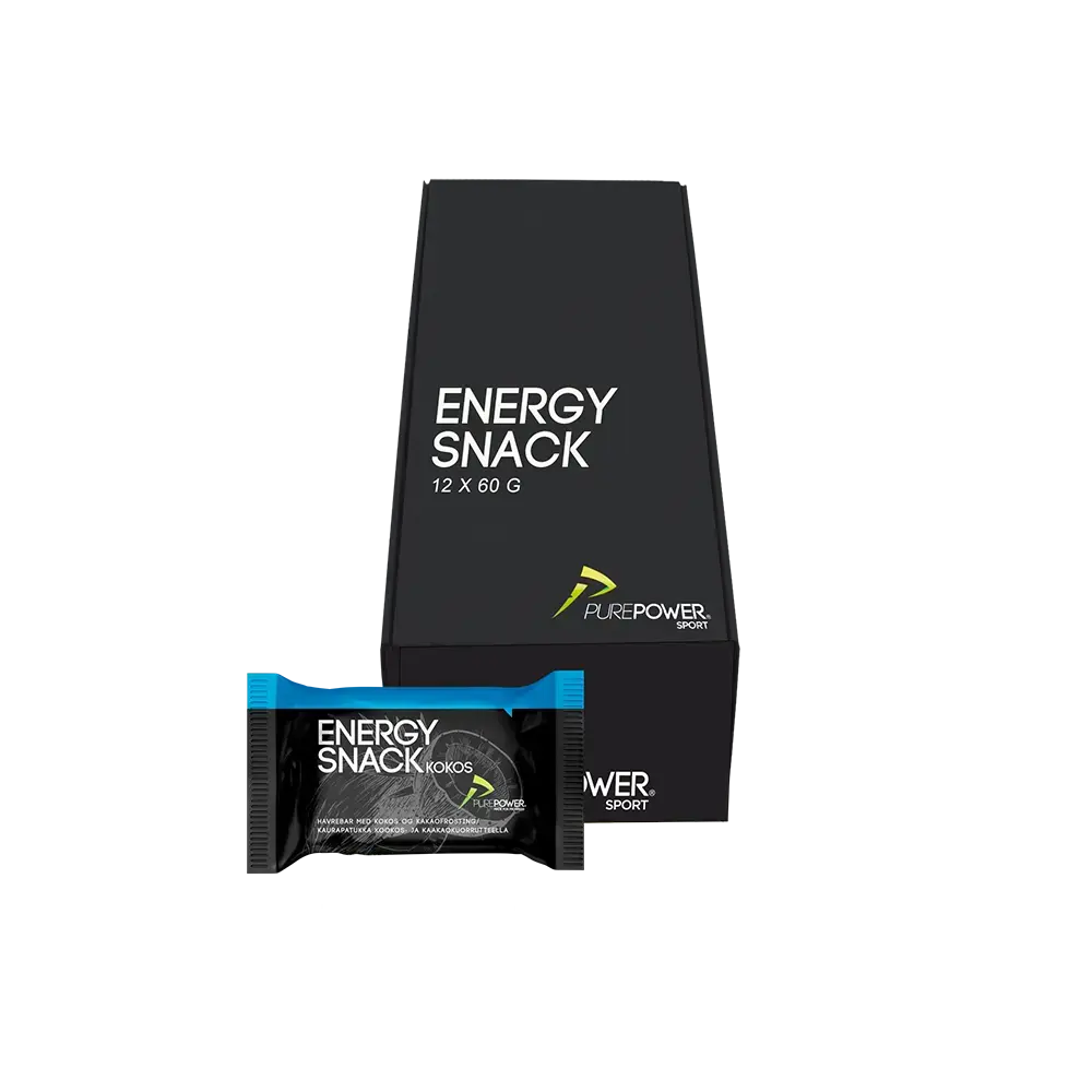 PurePower Energy Snack Kokosnoot 12x60g