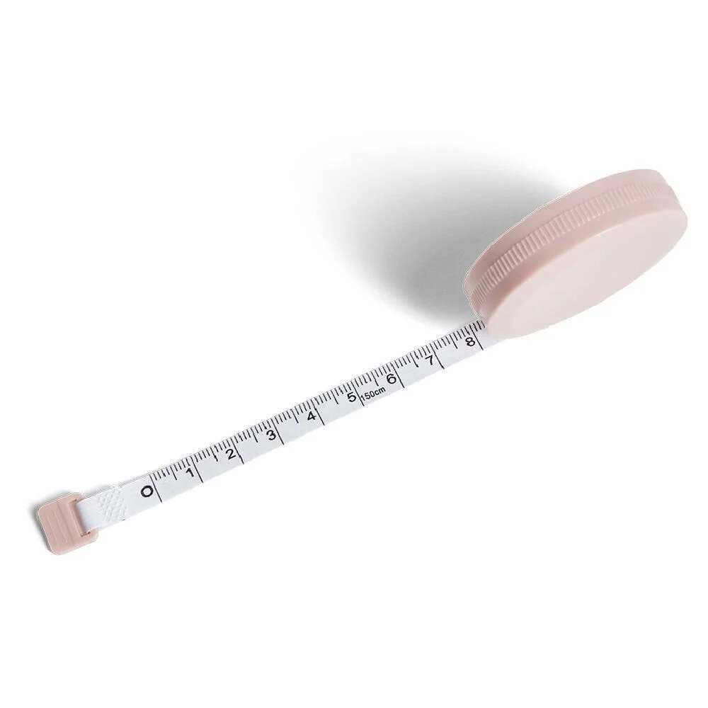 Ruban mesureur souple avec bouton de rétractation 1,5m
