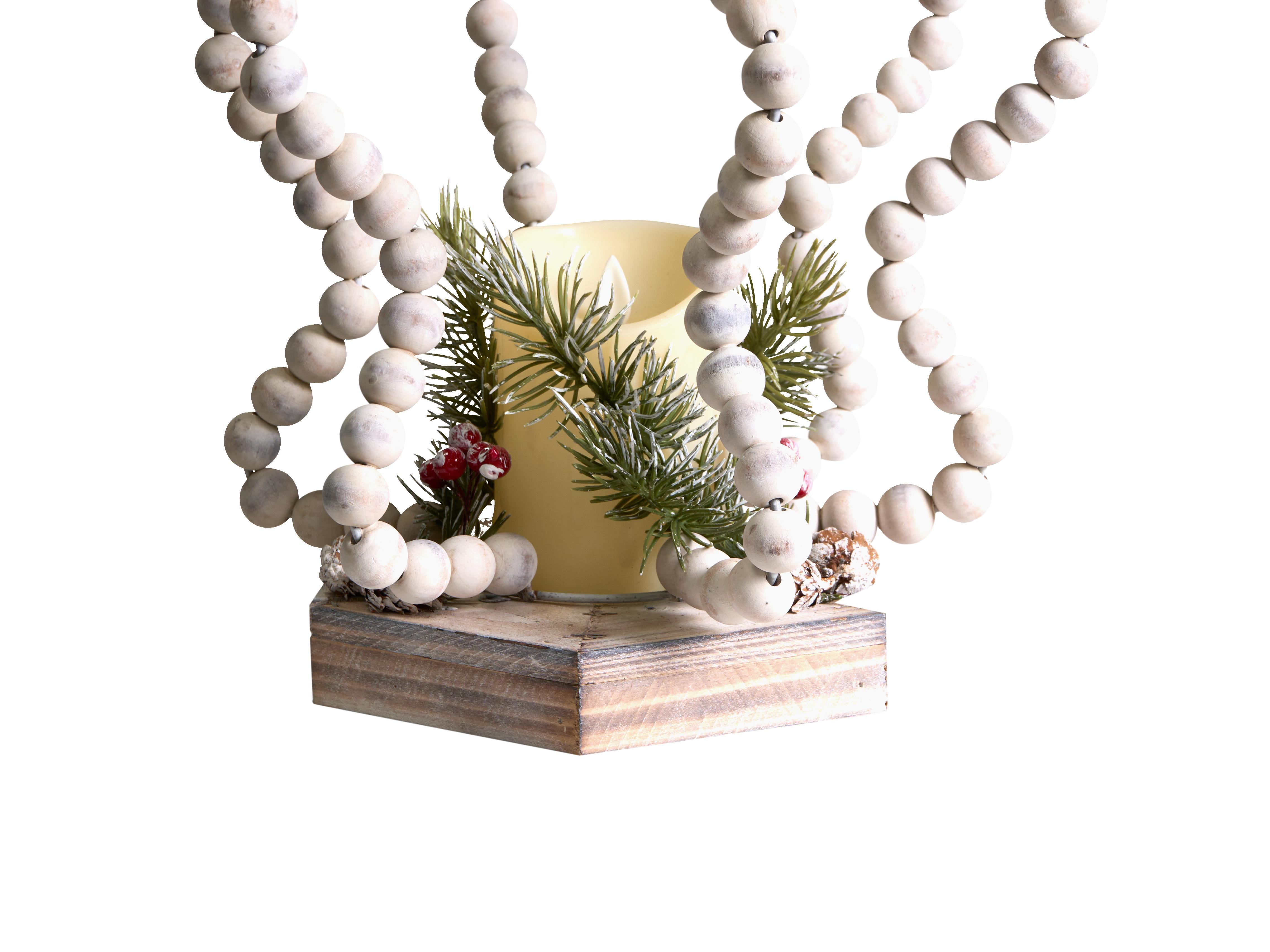 Kerstdecoratie LED PATARI Ster 42 cm Lichtbruin