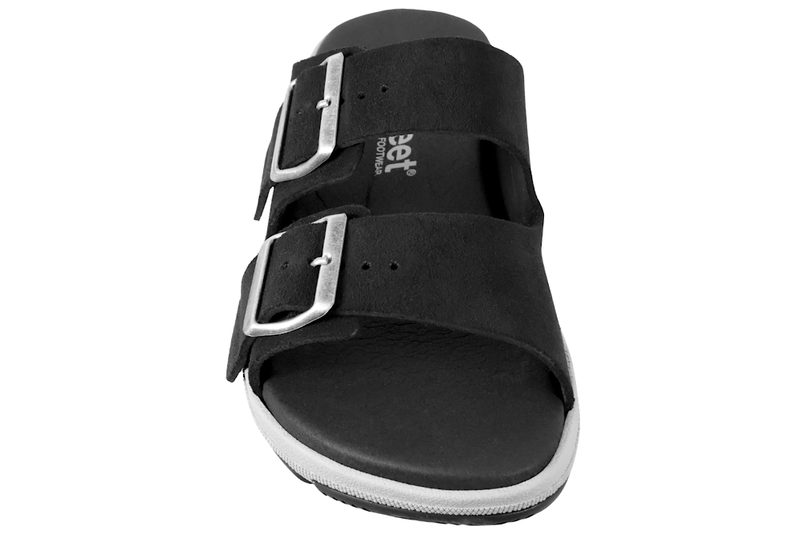 NEW FEET SLENTERS I SORT RUSKIND