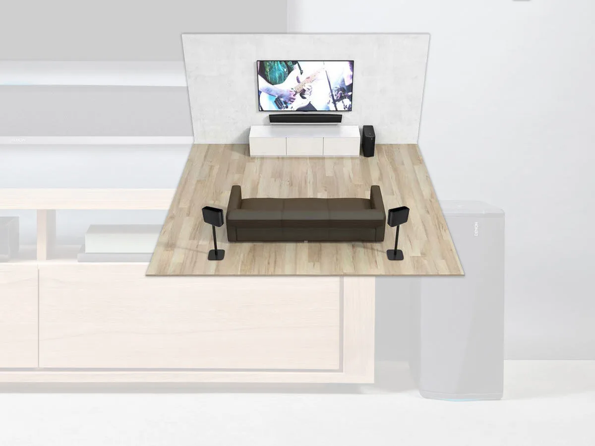 Denon Home 350 Blanc Enceintes connectées