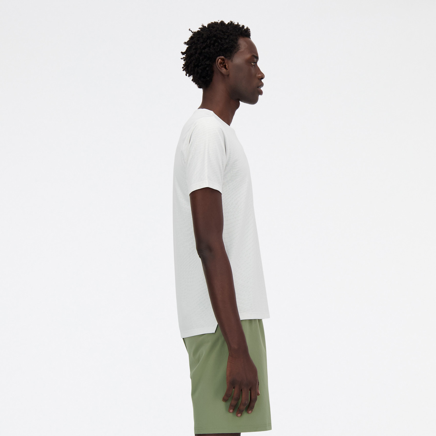 New Balance Jacquard T-Shirt Heren