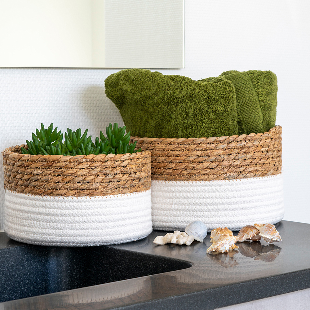 Mand Feline - set van 2 Wit