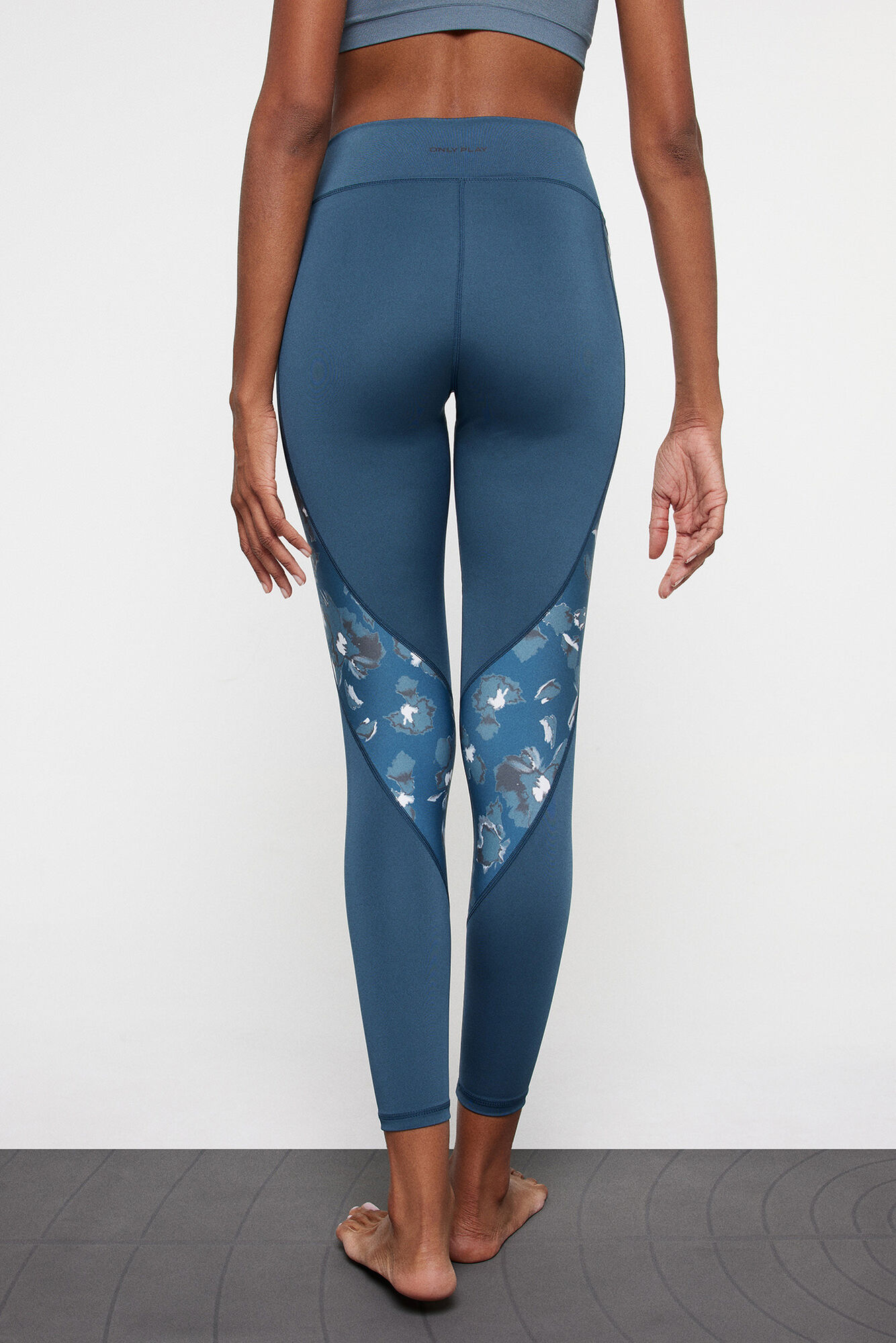 Leggings com detalhes estampados