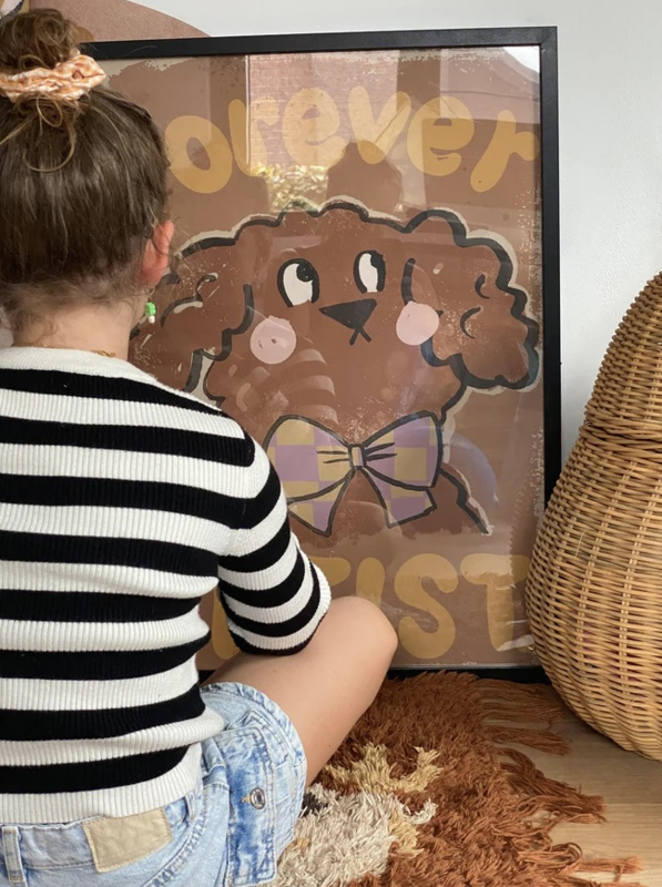 Poster labradoodle