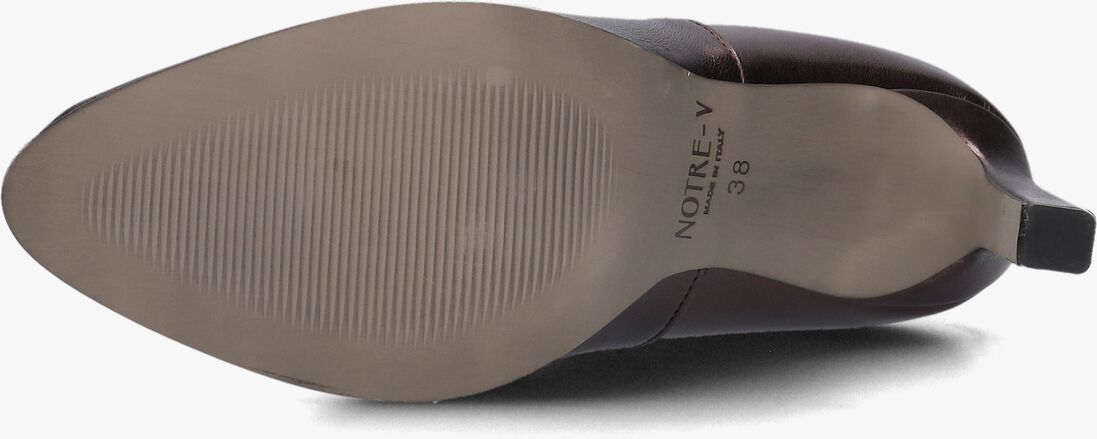 NOTRE-V bronzen notre-v enkellaarsjes 87450