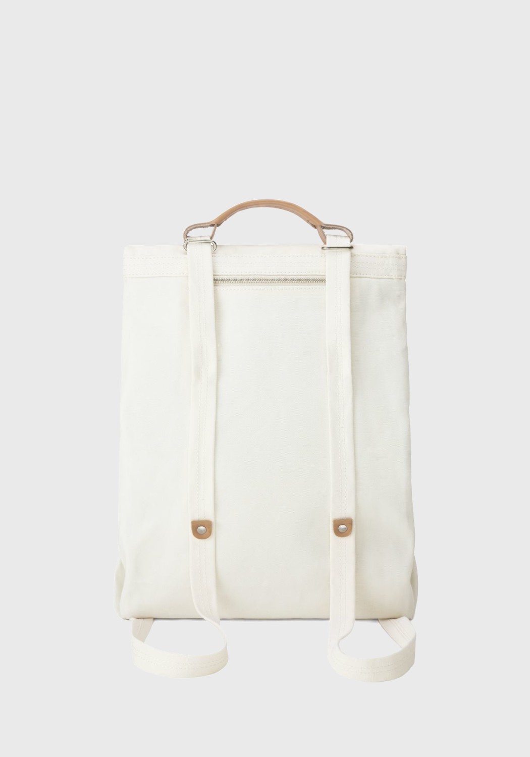 Qwstion Bananatex Flap Tote Medium Natural White