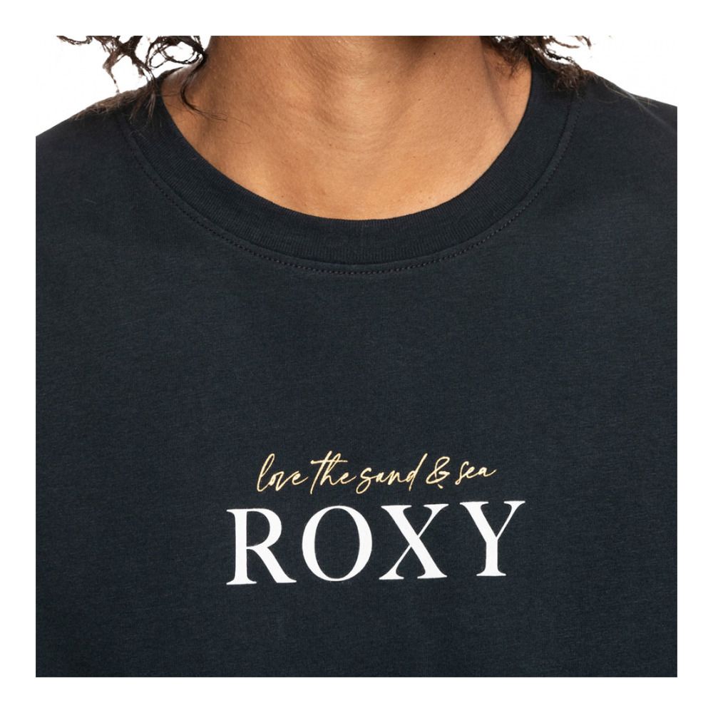 Roxy I AM FROM THE ATLANTIC - Tee-shirt Femme anthracite