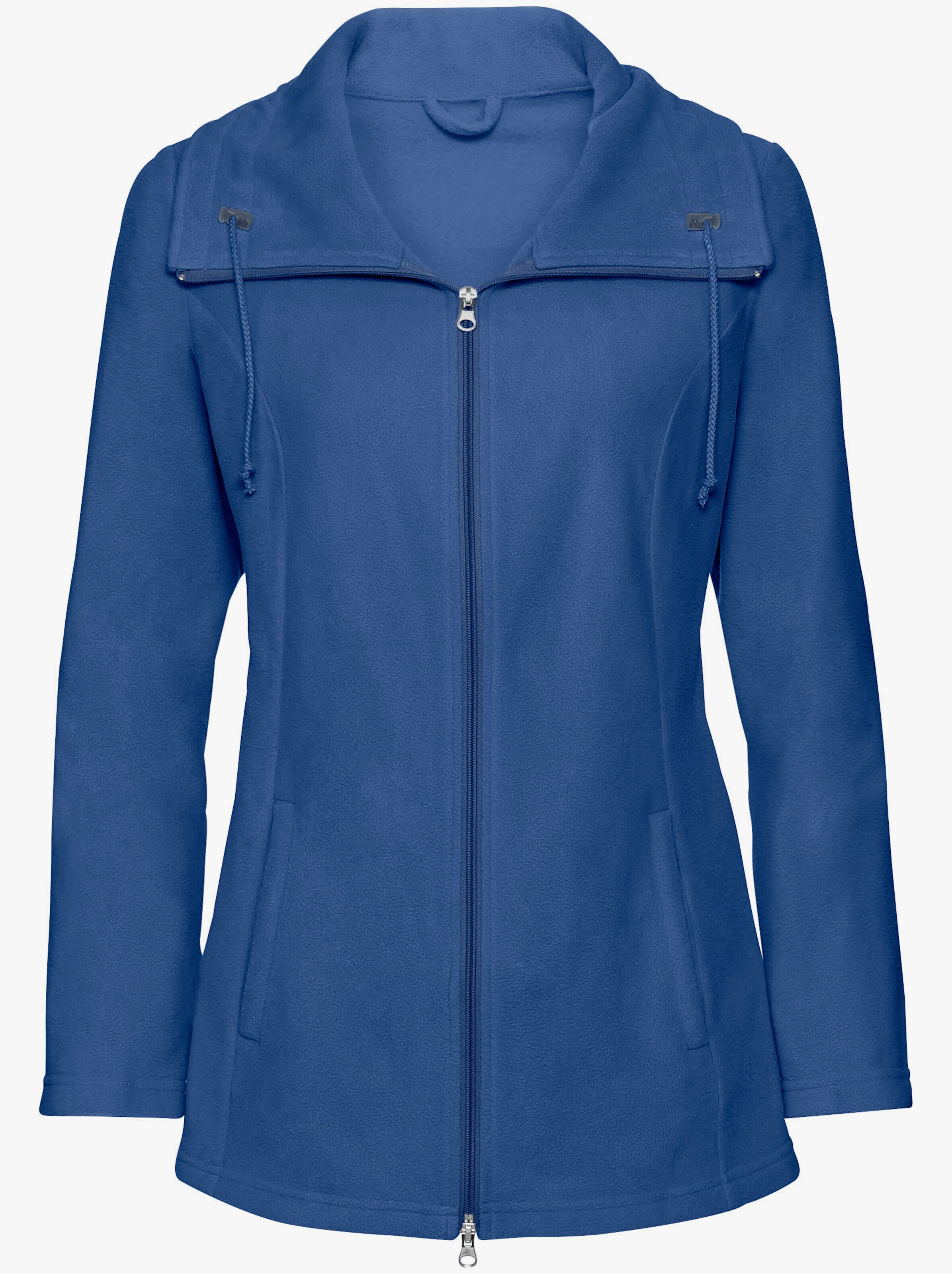 Fleecejacke mit 2-Wege-Reißverschluss