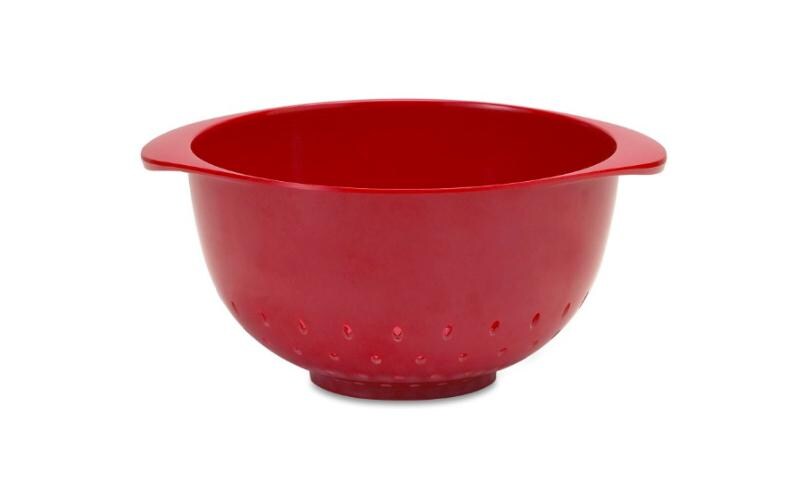 Abtropfsieb Margrethe 1.5 l, RotRotes Löchersieb