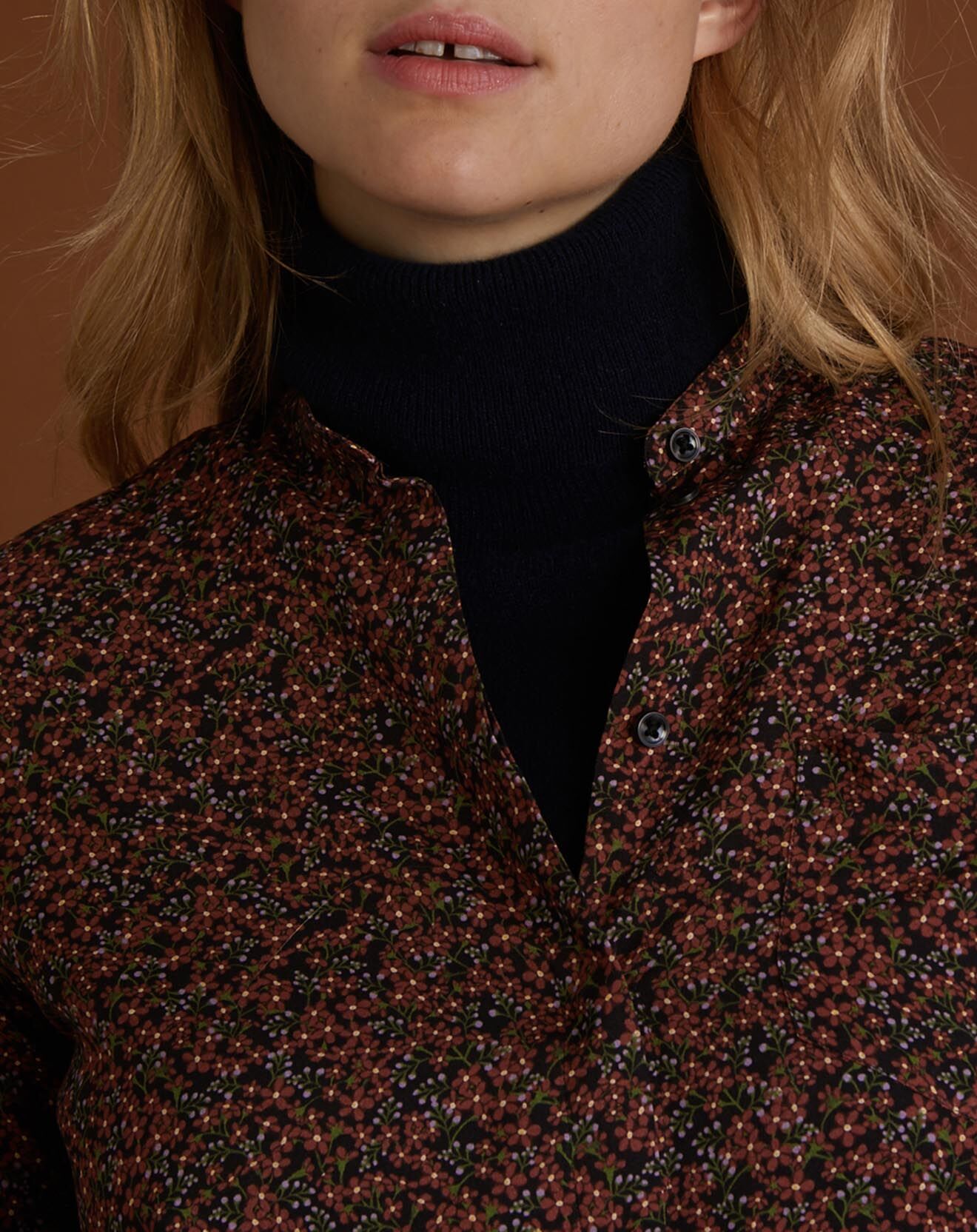 Cyrillus Chemise Star Anise Liberty multicolore