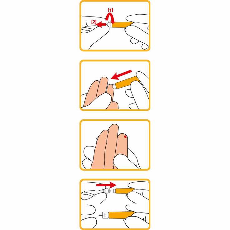 wellion® Safetylancets 28G, 100 St